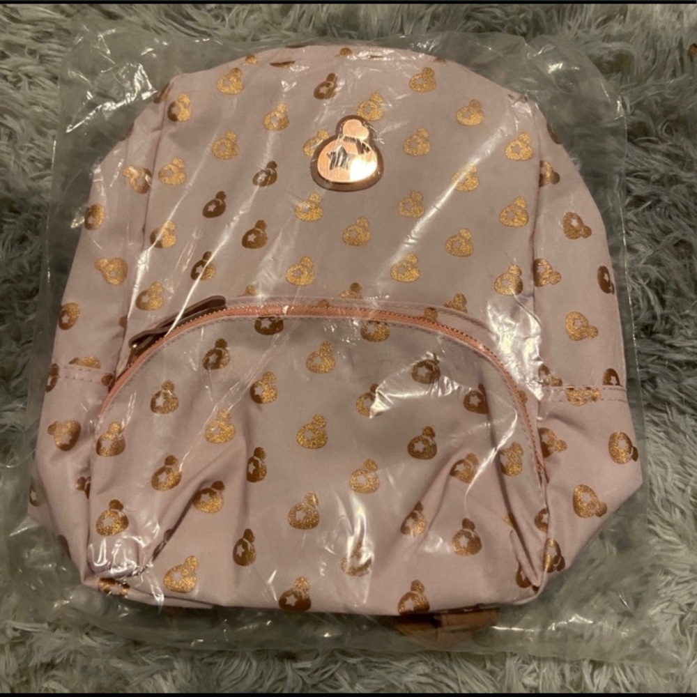 Animal crossing “bell bag” mini backpack